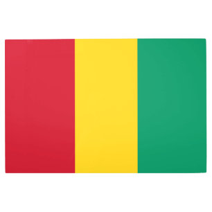 Impresión En Metal Bandera de Guinea