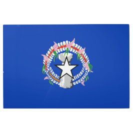 Impresión En Metal Bandera de las Islas Marianas del Norte