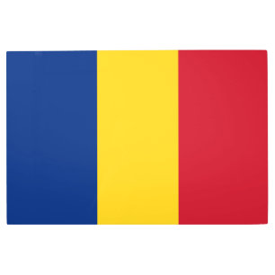Impresión En Metal Bandera de Rumania
