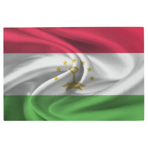 Impresión En Metal Bandera de Tayikistán