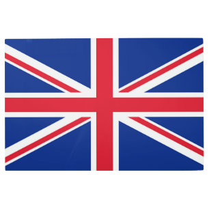 Impresión En Metal Bandera del Reino Unido