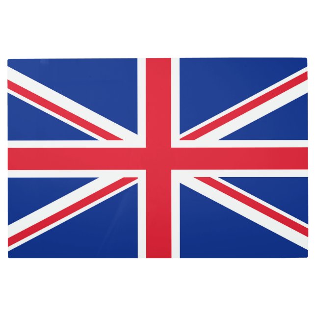 Impresión En Metal Bandera del Reino Unido (Anverso)