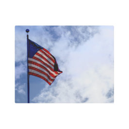 Impresión En Metal Bandera estadounidense 9056