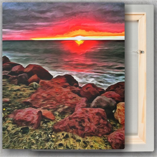Impresión En Metal Banderas Rocky Sunset 914 (Subido por el creador)