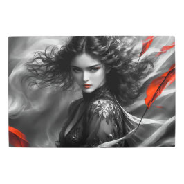 Impresión En Metal Banderas rojas 9 bw