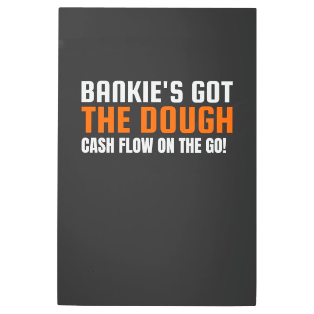 IMPRESIÓN EN METAL BANKIE TIENE EL DOUGH, ¡OBSERVE QUE NUESTRAS GANAN (Anverso)