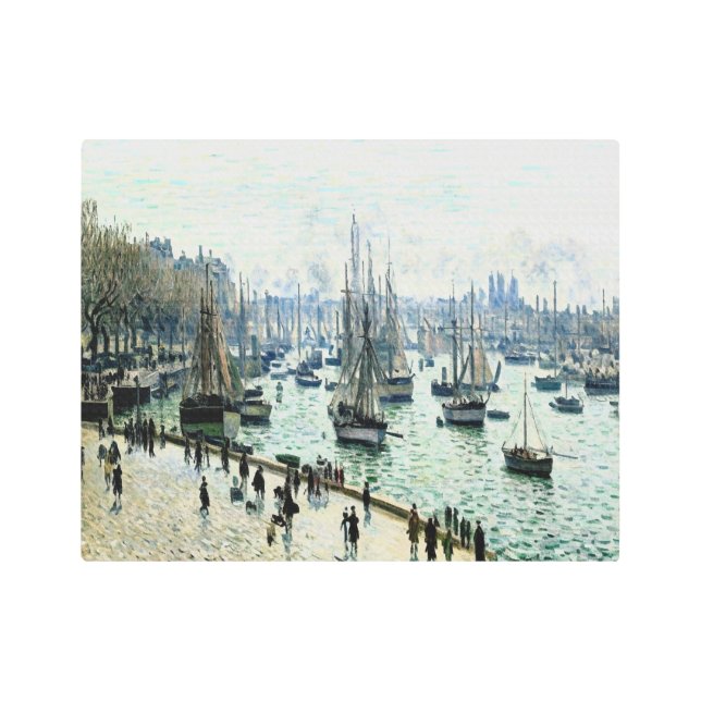 Impresión En Metal Barcos de pesca (Anverso)