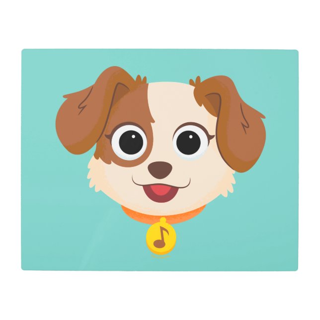 Impresión En Metal Barrio Sésamo | Cara de tango (Anverso)