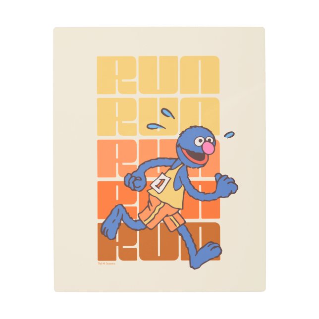 Impresión En Metal Barrio Sésamo | Rutas de cultivo (Anverso)