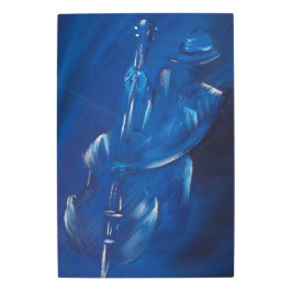 Impresión En Metal Bass Blues