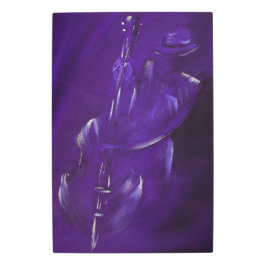 Impresión En Metal Bass Blues