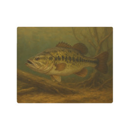 Impresión En Metal Bass Metal Print