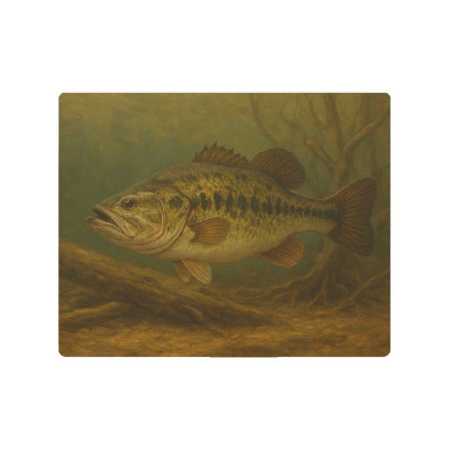 Impresión En Metal Bass Metal Print (Anverso)