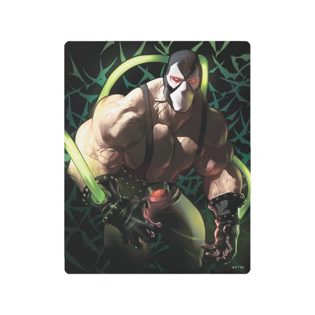 Impresión En Metal Batman Bane Bat Swarm Illustration (Anverso)