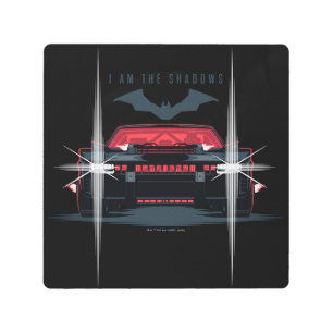 Impresión En Metal Batman Batmobile - Yo soy las sombras
