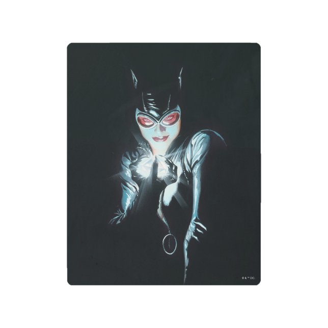Impresión En Metal Batman Catwoman Faces of Evil Cover Illustration (Anverso)