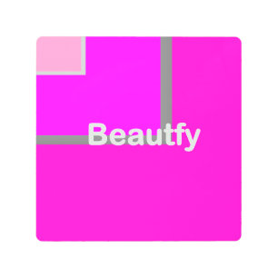 Impresión En Metal Beautfy Women