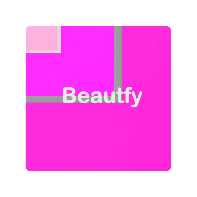 Impresión En Metal Beautfy Women (Anverso)