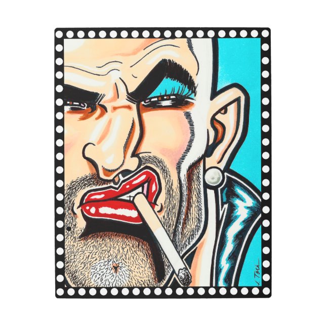 Impresión En Metal Beautiful Brute (Anverso)