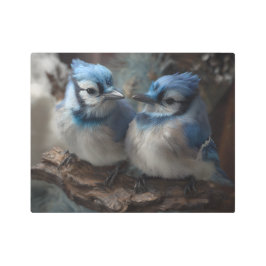 Impresión En Metal Bebé Blue Jays