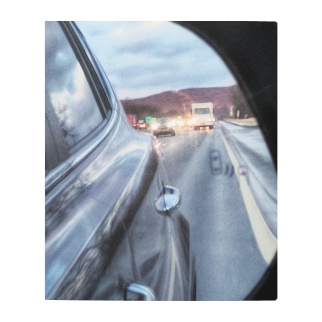 Impresión En Metal Belleza desde atrás (Anverso)