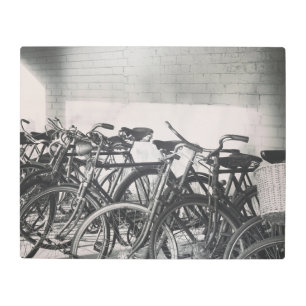 Impresión En Metal Bicicletas Vintage