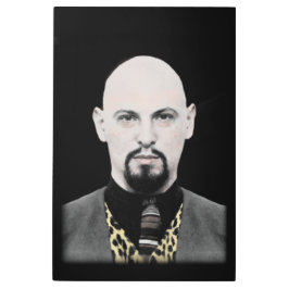 Impresión En Metal Black Pope on