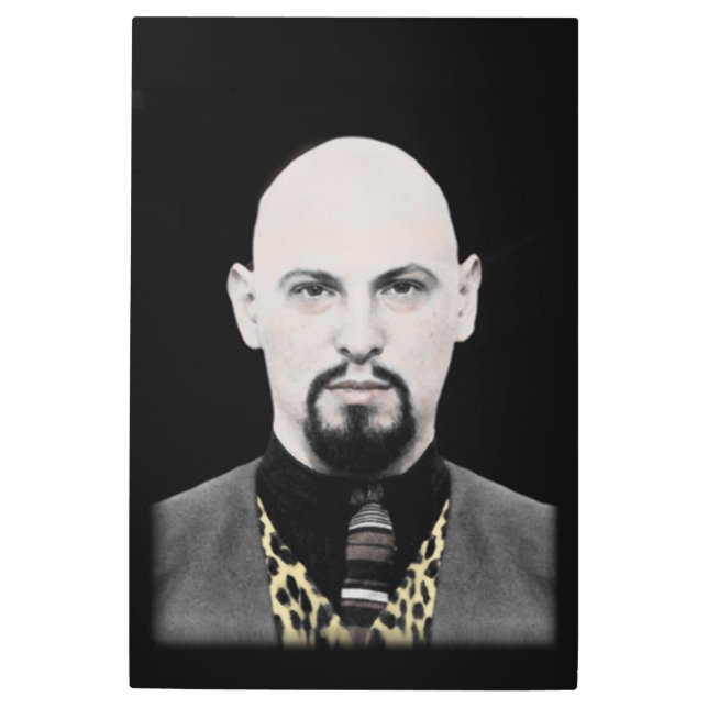 Impresión En Metal Black Pope on (Anverso)