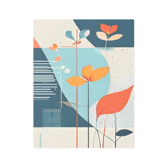 Impresión En Metal Bloom mínimo (Anverso)