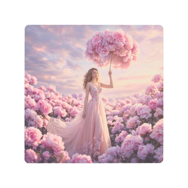 Impresión En Metal Blossom Dreamscape (Anverso)