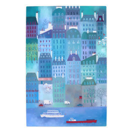 Impresión En Metal Blues de París