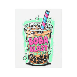 Impresión En Metal Boba Blast – Sip or Die!