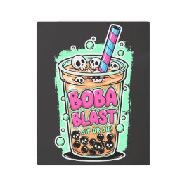 Impresión En Metal Boba Blast – Sip or Die!