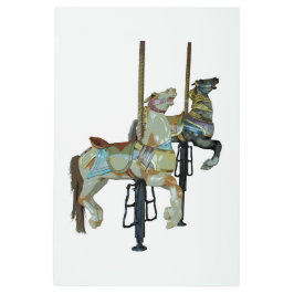 Impresión En Metal Bonito Merry Go Round Carousse Horarios