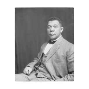 Impresión En Metal Booker Taliaferro Washington: Educador Negro
