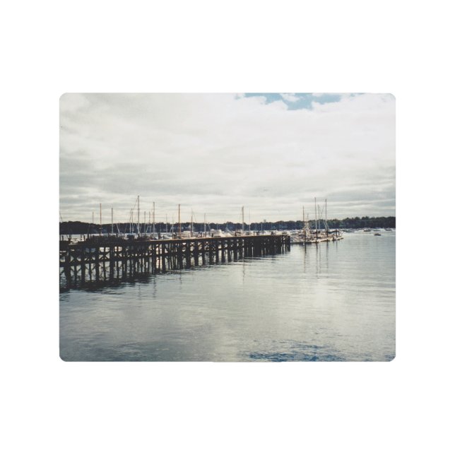 Impresión En Metal Bote Dock (Anverso)