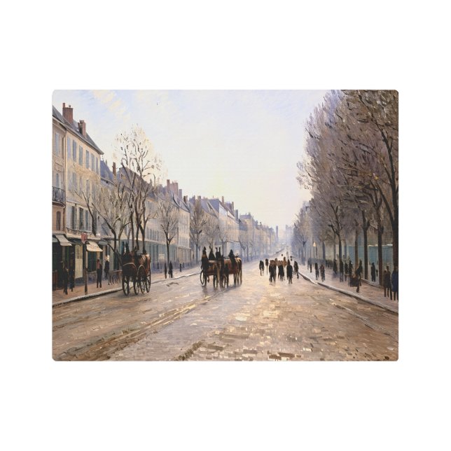 Impresión En Metal Boulevard Héloise, Argenteuil (Anverso)