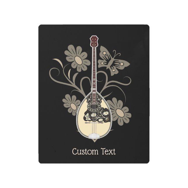 Impresión En Metal Bouzouki (Anverso)