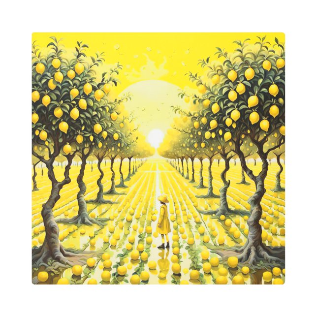 Impresión En Metal Bright Bountiful Bliss (Anverso)