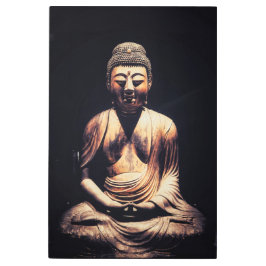 Impresión En Metal Buda