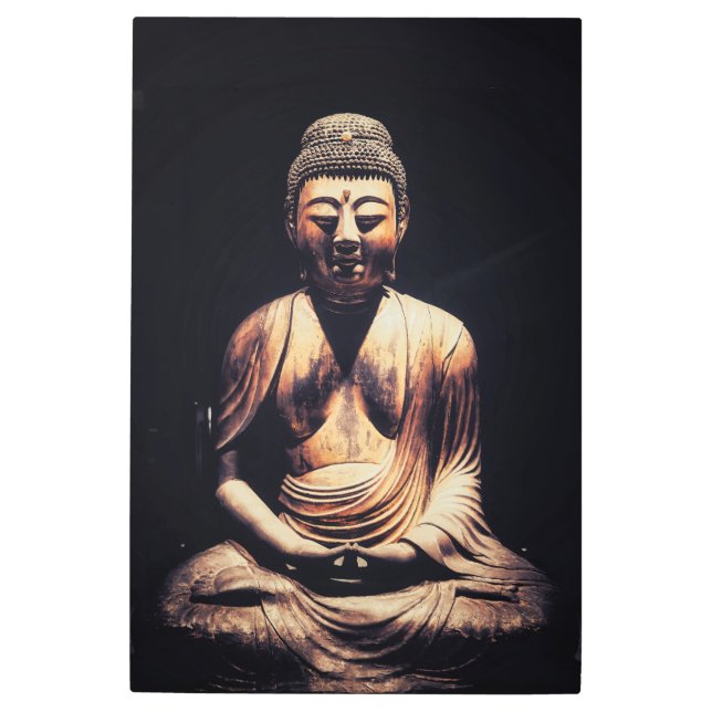 Impresión En Metal Buda (Anverso)