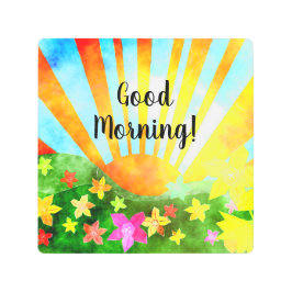 Impresión En Metal ¡Buenos días! Sunny Day Boho