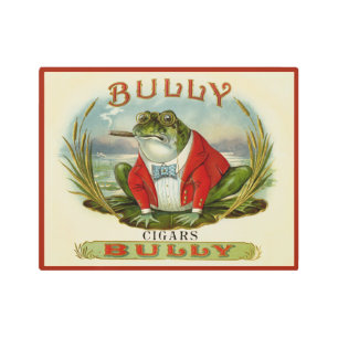 Impresión En Metal Bully Cigar Box Design