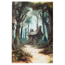 Cabaña boscosa encantada