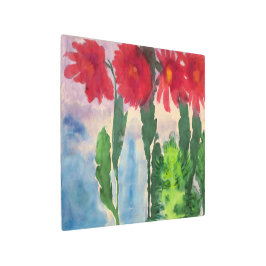 Impresión En Metal Cacti floreciente | Emil Nolde |