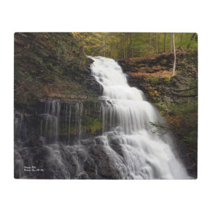 Impresión En Metal Cae el Ganoga en otoño 20"x16"