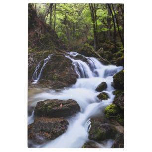 Impresión En Metal Caída de agua mágica en desfiladero Infierno