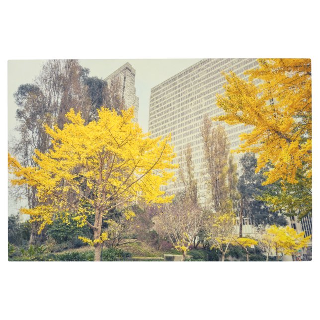 Impresión En Metal Caída en la ciudad (Anverso)