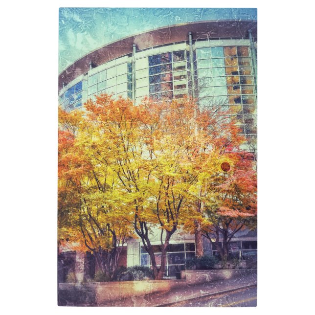 Impresión En Metal Caída en Seattle (Anverso)