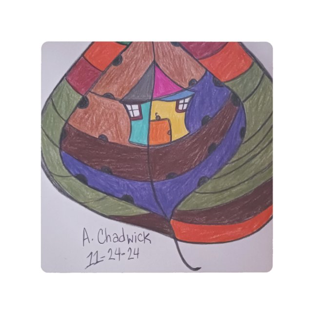 Impresión En Metal Caída/Invierno/Arte Pared Metalizado estacional (Anverso)